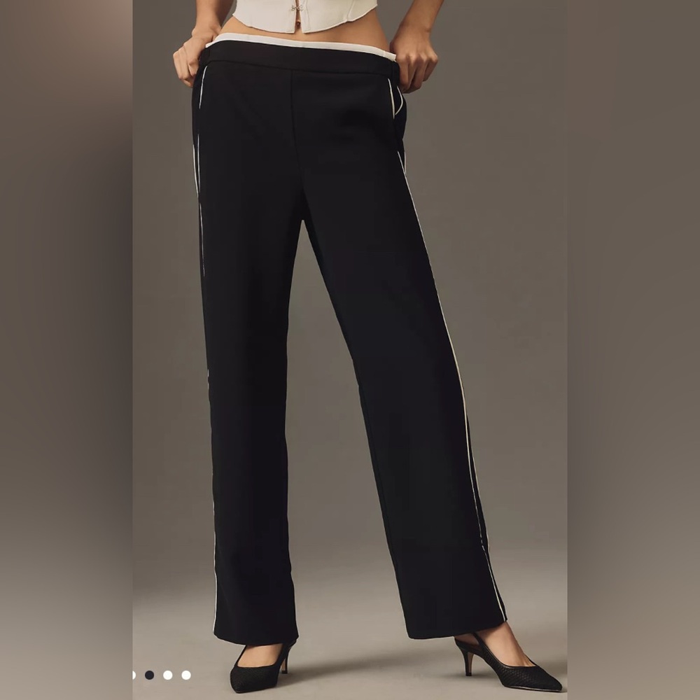 NWT Maeve by Anthropologie Pull On Track Pant size L